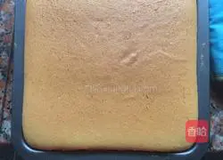 Illustration of how to make chiffon cake (square) 10