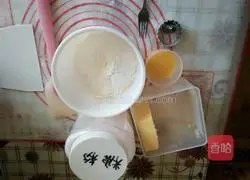 Illustration of hand-made sunflower biscuits 1