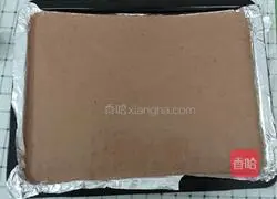 Illustration of how to make cocoa cream layer cake 11