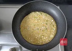 Powder-free Enoki Mushroom Egg Pancake Recipe Illustration 9