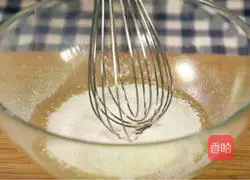 Illustration 3 of how to make 6-inch (8-inch) chiffon cake