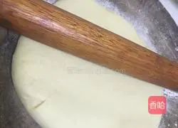 Illustration of how to make green onion cake 2