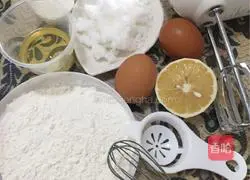 Illustration of how to make chiffon cake 3