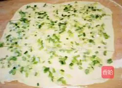 Thousand-layer scallion pancake recipe 1