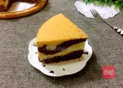 Illustration of two-color chiffon cake (eight inches) 20