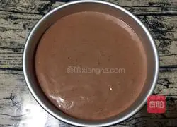 Eight-inch cocoa chiffon cake Illustration of practice 12