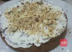 Hazelnut cream filled chocolate layer cake (6 inches) illustration 12