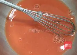 六inch Illustration of how to make chiffon cake 7