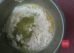 Illustration of Matcha Chiffon Cake 3