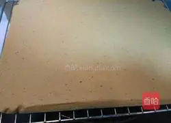 Matcha Honey Bean Cake Roll Recipe Illustration 7 