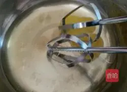 Illustration of how to make snowy cheesecake 9