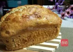 Illustration of how to make banana nut pound cake 10