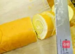 Illustration of how to make cake rolls 9