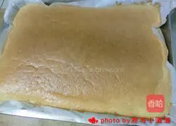 Illustration of how to make chiffon cake 8