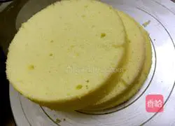 Illustration of how to make butter-decorated cake 2