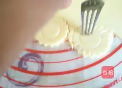 Illustration of hand-made sunflower biscuits 10