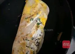 Illustration of how to make egg pancakes 6