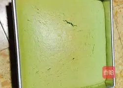 Spinach juice chiffon cake recipe 11