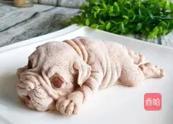 Illustration of how to make mousse dog (no yolk version) 11