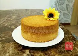 Illustration of how to make six-inch chiffon cake 16