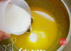 Illustration of how to make chiffon cake 6