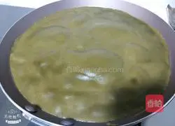 Illustration of how to make matcha towel roll 10