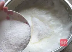 Illustration of how to make chiffon cake (8 inches) made of wheat flour 6