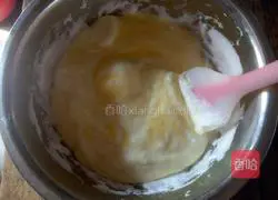 Latte art chiffon cake recipe 5