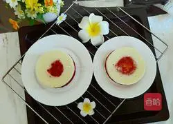 Illustration of how to make four-inch chiffon cake 9