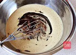 Illustration of how to make chocolate lava cake (the heart is too soft) 5