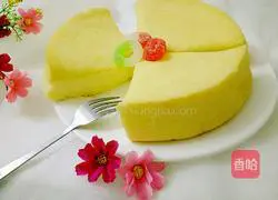 Illustration of how to make chiffon cake (eight inches) 19