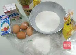 Illustration of how to make cream cake roll 1