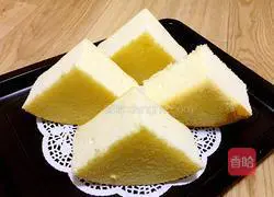 Illustration of how to make 8-inch chiffon cake 16