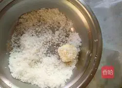 Illustration of how to make coconut biscuits 6