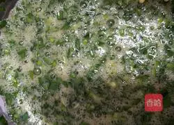 Illustration of how to make chive cake 5