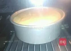 Illustration of how to make chiffon cake 12