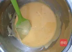 Illustration of how to make chiffon horse pattern cake 6