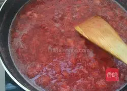 Illustration of making jam cake roll 3