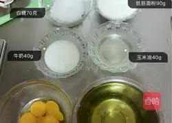 Chiffon cake Illustration of how to do it 1