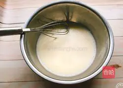 Illustration of how to make banana waffles 4