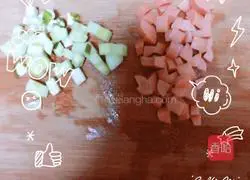 Illustration of how to make egg noodle pancakes 3