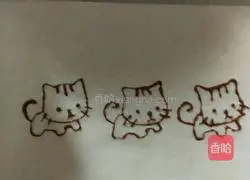 Cat Cake Roll Recipe Illustration 9
