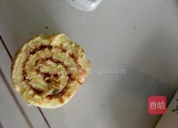 Raisin Floss Cake Illustration of how to make a roll 18