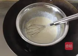 Illustration of how to make light cheese cheesecake 3