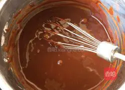 8-inch chocolate chiffon cake recipe illustration 5