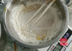 Chiffon cake Illustration of how to do it 1