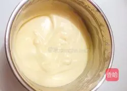 Illustration of how to make steamed chiffon cake 12