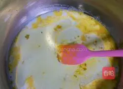 Blueberry Meat Floss Cake Roll Recipe Illustration 5