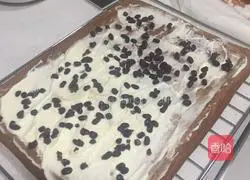 Cocoa Honey Bean Cake Roll Recipe Illustration 11