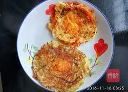 Illustration of how to make potato cakes and carrot cakes 6